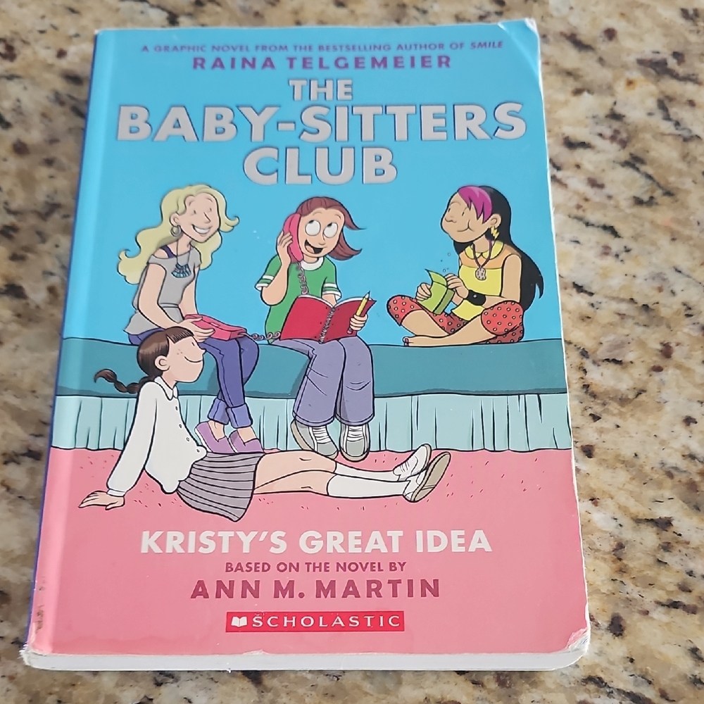3/$15 💥 Scholastic The Baby-Sitters Club Graphic Novel - Kristys Great Idea